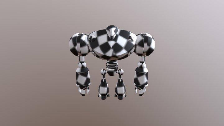 Final Robot 3D Model