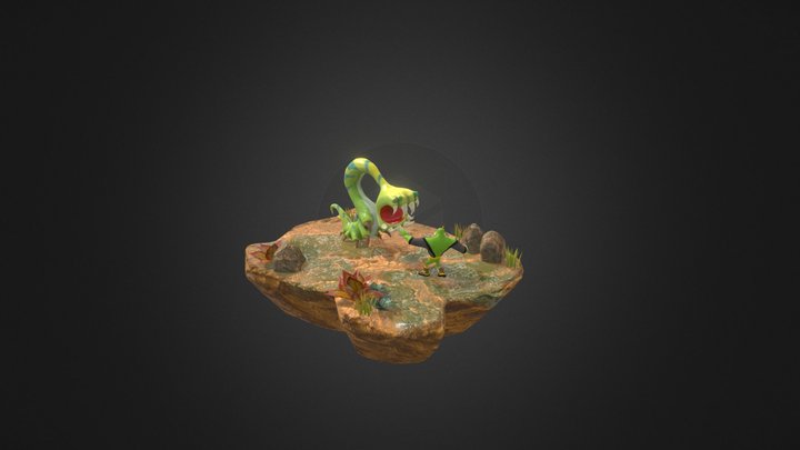 Qwark vs Eugene.! 3D Model