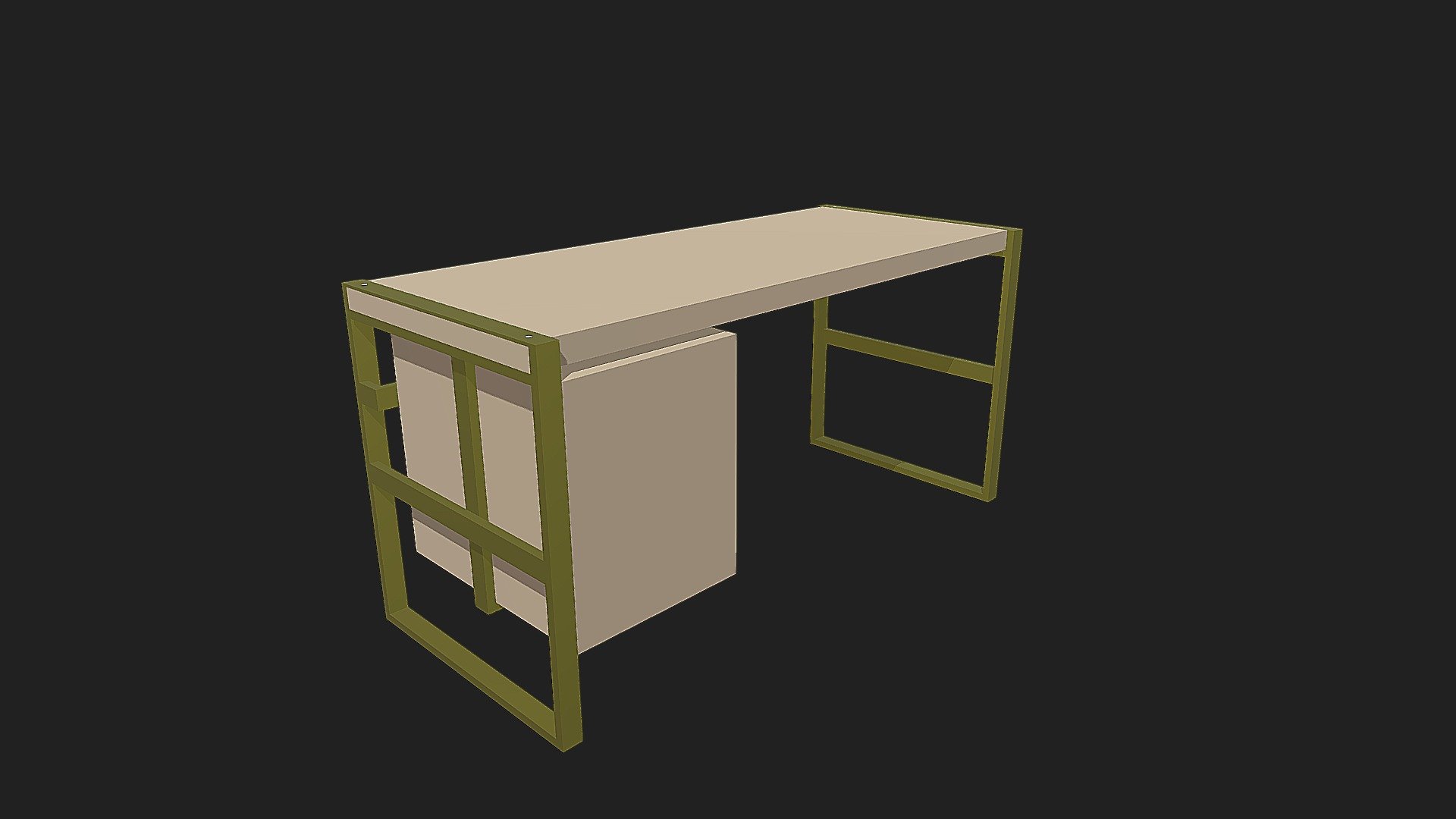 Escritorio Con Madera