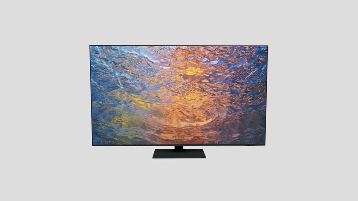 Samsung_Television_QE55QN95C 3D Model