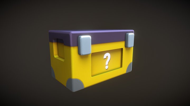 Junk Yard Box 3D Model