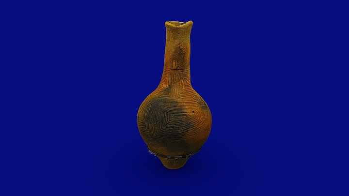 弥生時代中期　再葬墓出土の土器（市原市武士遺跡）観察記録3Dモデル – Free 3D Model STL