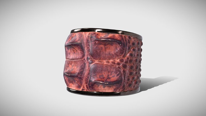 di CROCO bracelet 3D Model