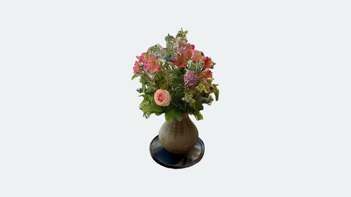 A bouquet of flowers 3D Model