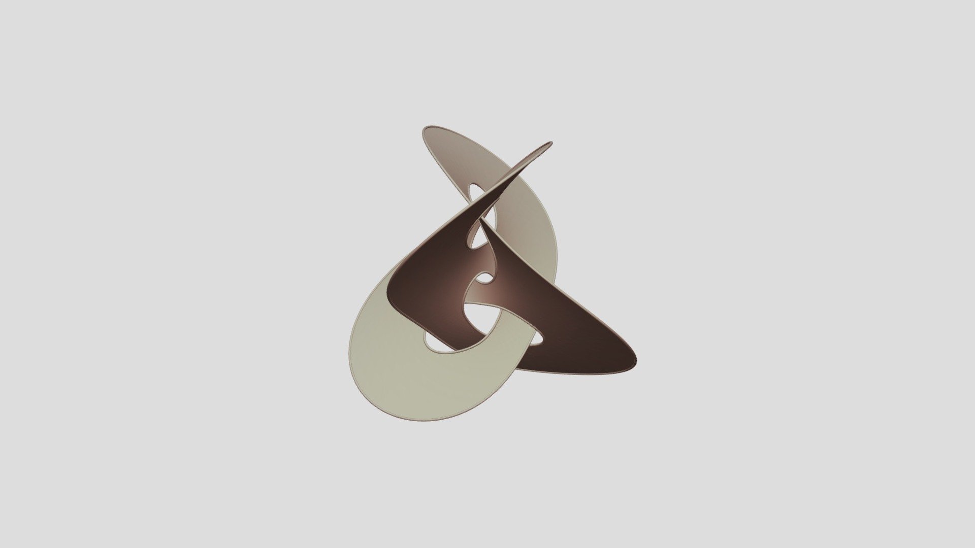 Henneberg's surface cut by knots — Sketchfab embed 3D viewer