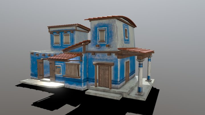 Game House 3D Model