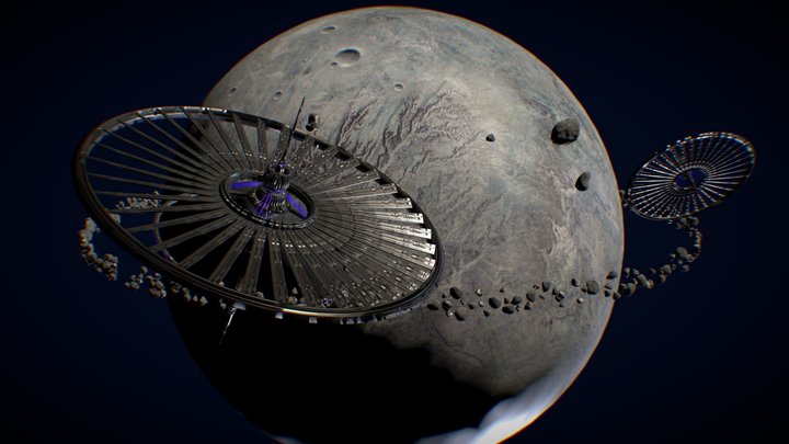 space 3D Model