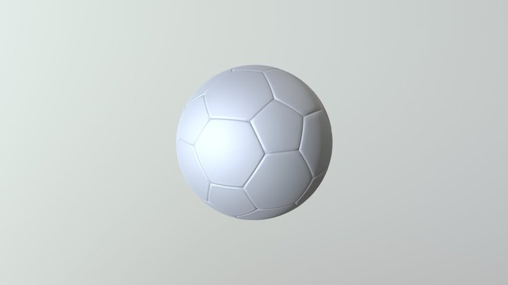 Football 3D Model