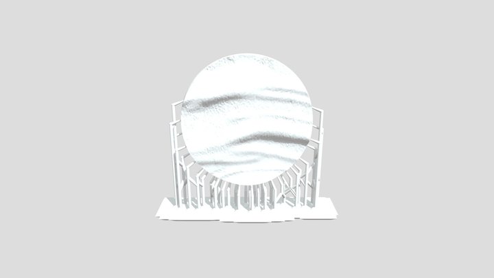 Decorative Base Wavy Sand 2 In 1 Set
