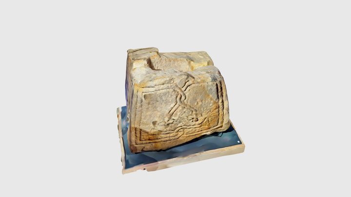Cross Base 775-850 AD 3D Model