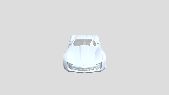 2009 Corvette Stingray Concept 3D Model