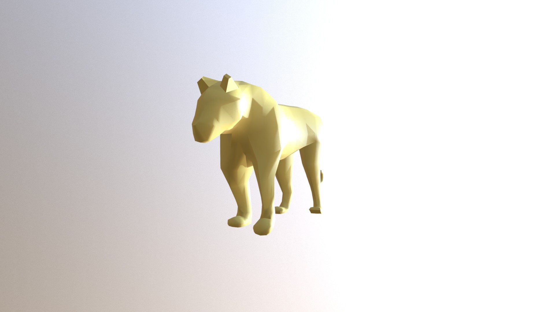Tiger LowPoly
