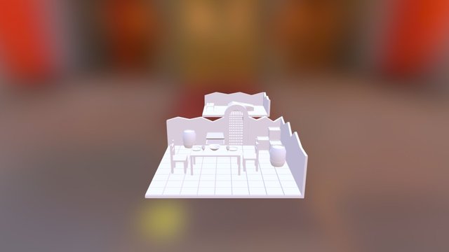 First dungeon 3D Model