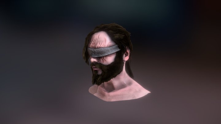 Character Bust 3D Model