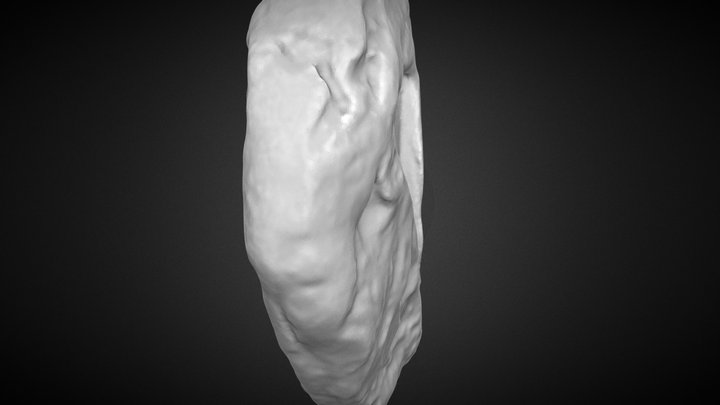 Bronze Age Flat Axehead Mould 3D Model