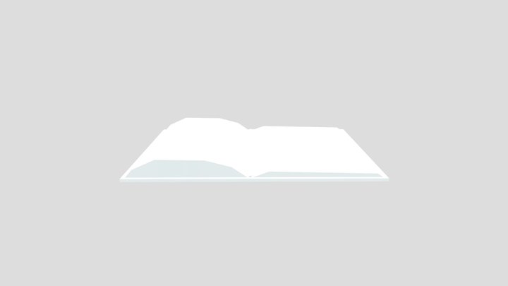 Book 3D Model