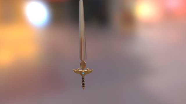 Angel Sword 3D Model