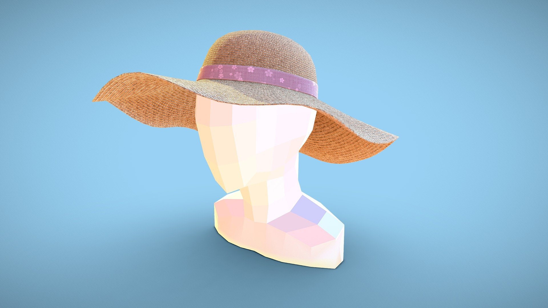 Grass-hat 3D models - Sketchfab