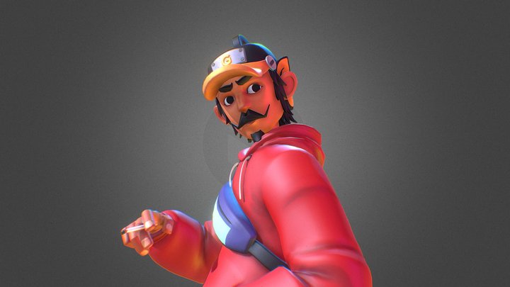 gatot kaca (my version) 3D Model