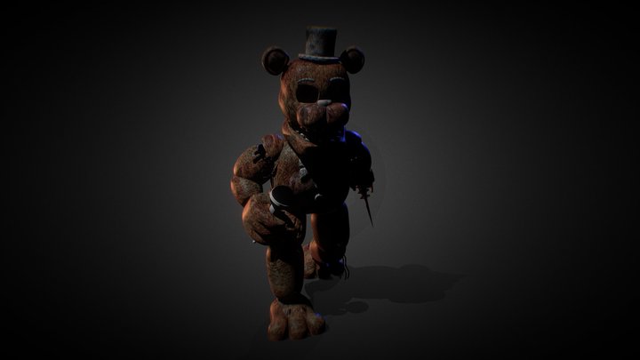 Rusted Freddy + Multiple Animations 3D Model