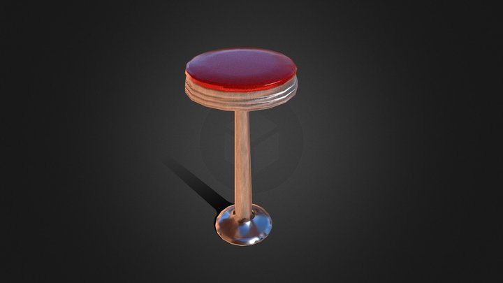 Stool Bar 3D Model