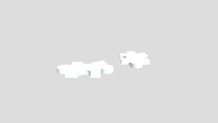 Llavero Puzzle - Blanca Guerrero Almagro 3D Model