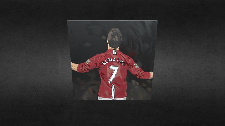 Siiiiiiiii! Welcome Back Ronaldo 3D Model