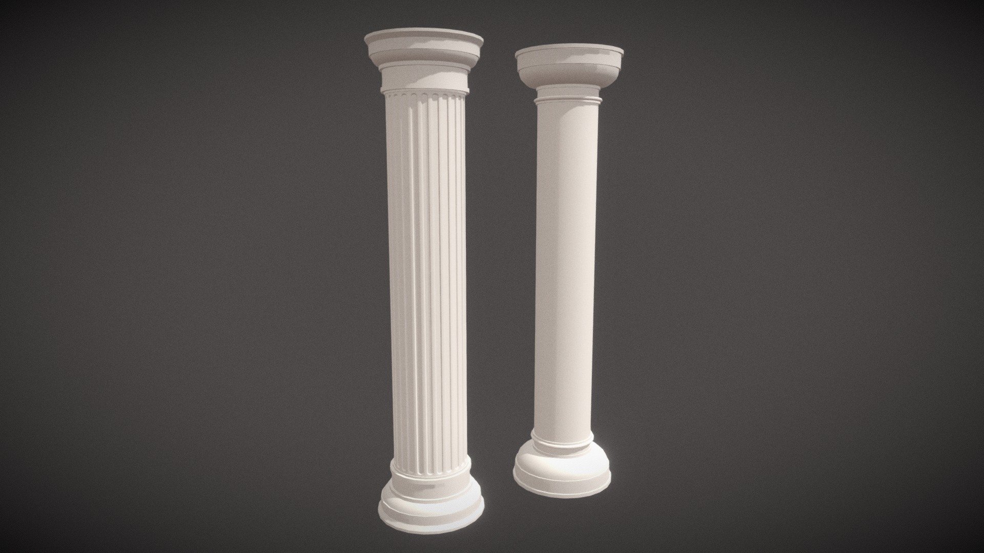 Roman And Greek Columns Download Free 3D model by Esther3D [499346f