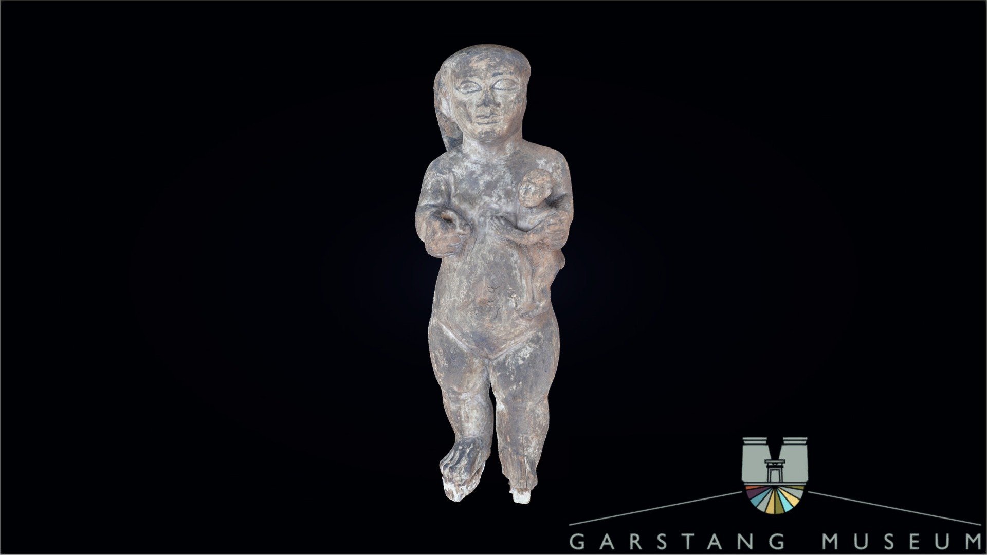 Statuette of a Female Dwarf and Baby