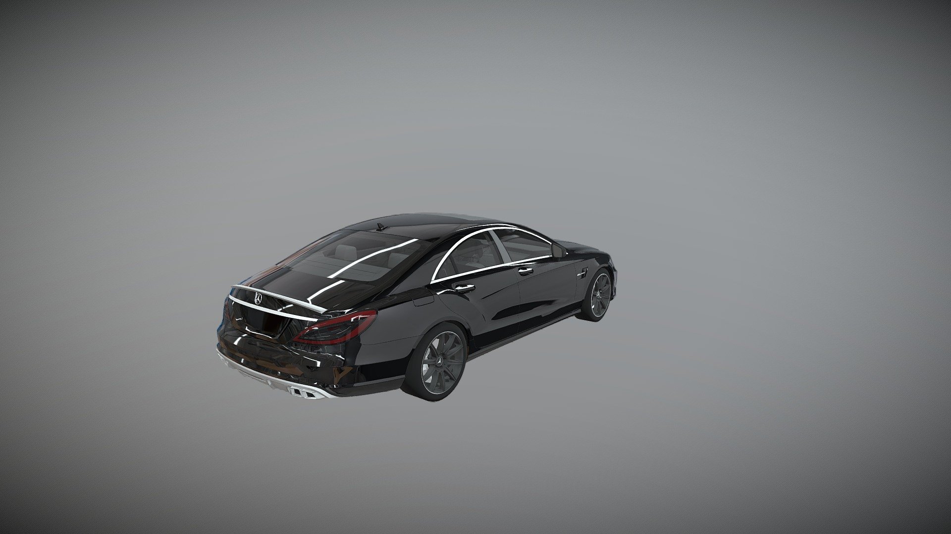 Mercedes CLS63 S AMG - 3D model by Nacev (@nacev1103) [499376d] - Sketchfab