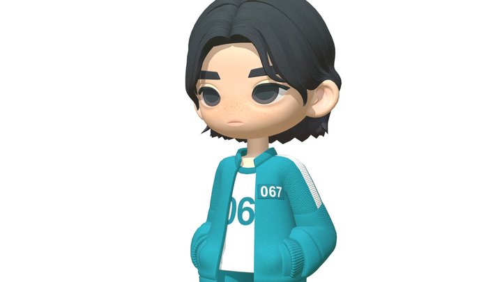 Squid Game : Kang Sae-byeok 3D Model
