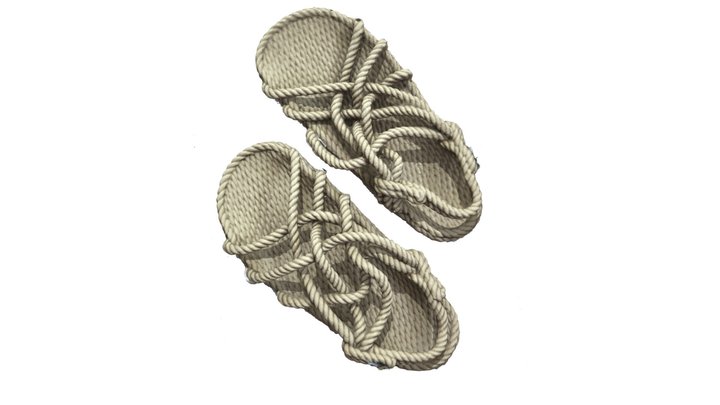Rope Sandal Reproduction 3D Model