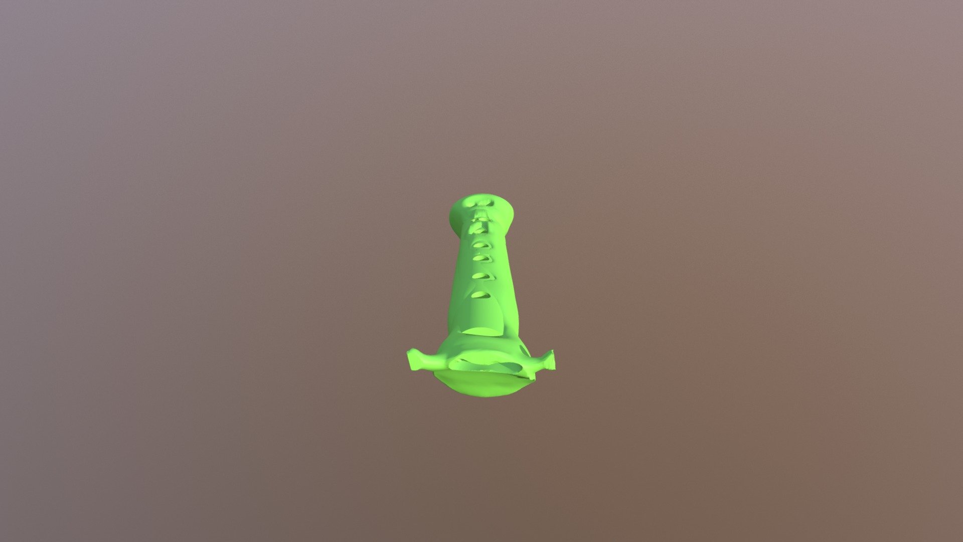 The Shrek Flute 3D model by Émile (bonnicie) [4997f56] Sketchfab
