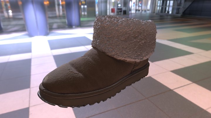 Ugg Boot 3D Model