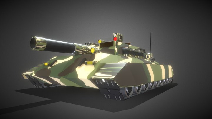 Tank ME - WWII 3D Model