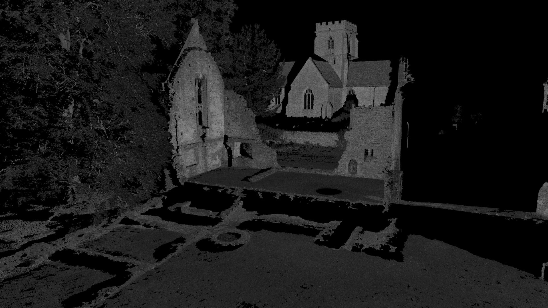 Minster Lovell Hall - 360 Measurements (B)
