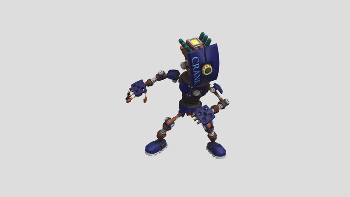 CRANK-BOT RB-71 [CB] 3D Model