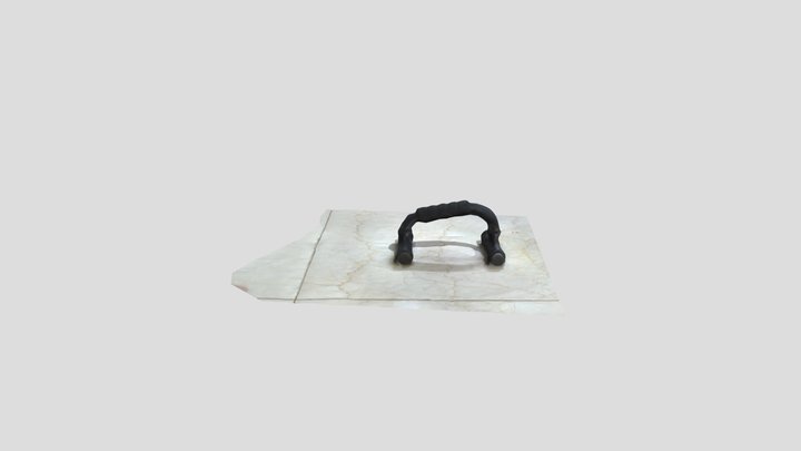 Pushup Bar on Floor 3D Model