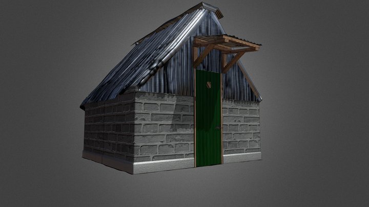 Solitary Torture Chamber - Mweru Detention Camp 3D Model