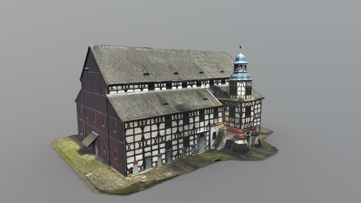 Kościół Pokoju w Jaworze 3D Model