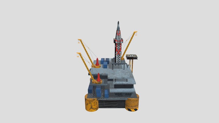 Industrial Oil rig