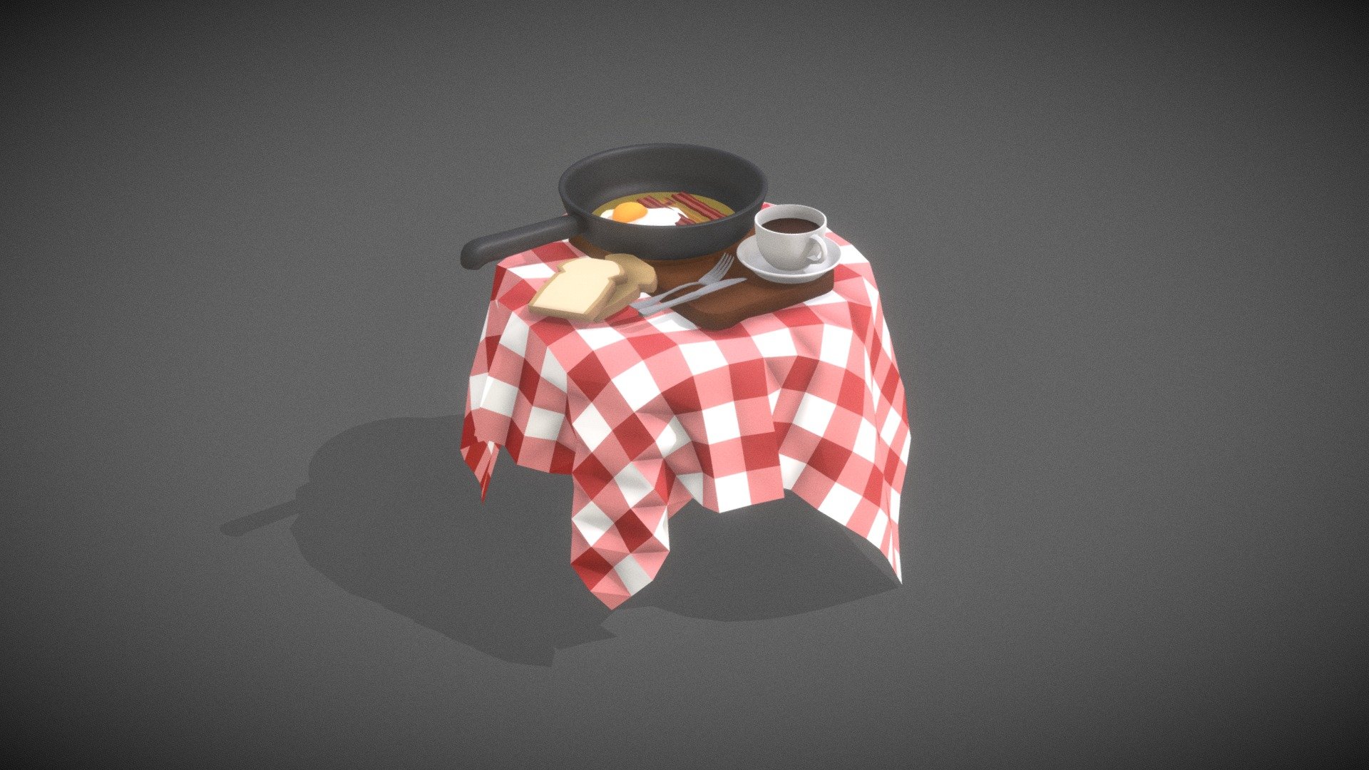 sunny side up bacon