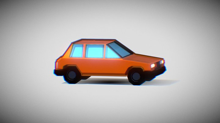 Le Car '79 3D Model