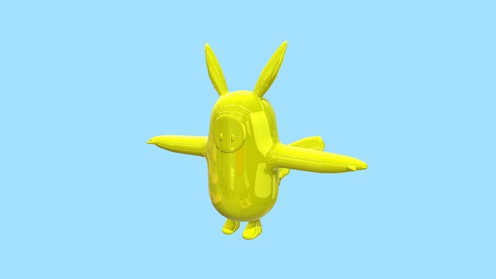 1081448008_林辰柔_糖豆人 3D Model