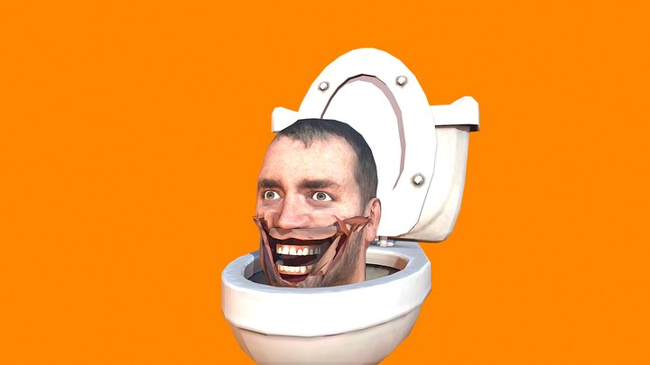 Giant Camo Skibidi Toilet animation - 3D model by NOOB (@skibiditoiletaa)  [e96a027]