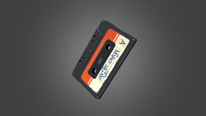 Аudiо Сasеttе 3D Model