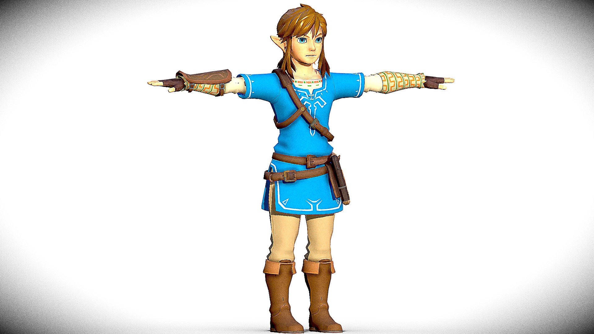 Link (The Legend of Zelda: Breath of the Wild) - Download Free 3D model ...