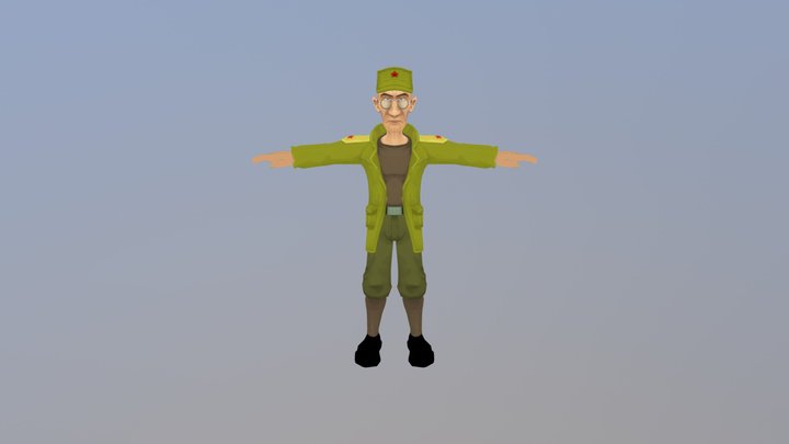 Soldier 3D Model