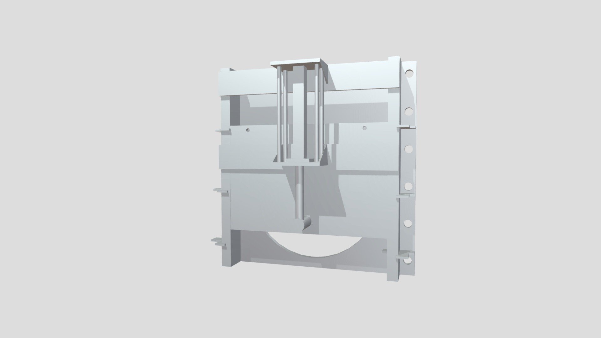 液压限流闸 — Sketchfab embed 3D viewer