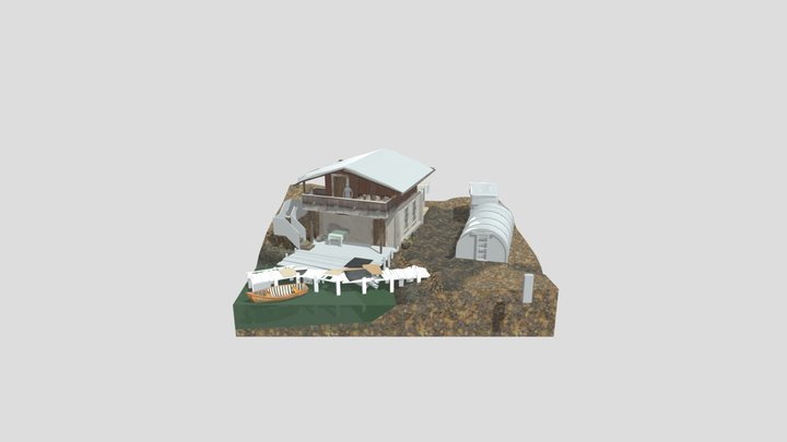 Monitoraat 3D Model